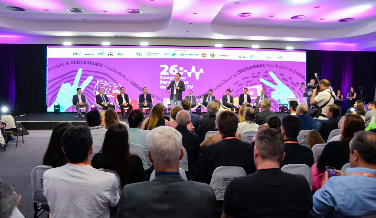 Congresso Paranaense de Rádio e Televisão inicia nesta terça-feira