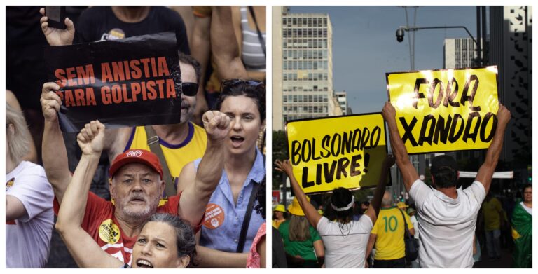 Cidades que terão atos pró e contra a anistia neste domingo