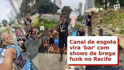 Shows inusitados em bar no esgoto de Recife
