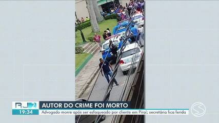 Advogado assassinado é sepultado em Piraí