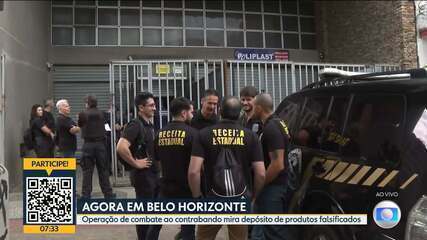 Ação contra contrabando no comércio popular de BH