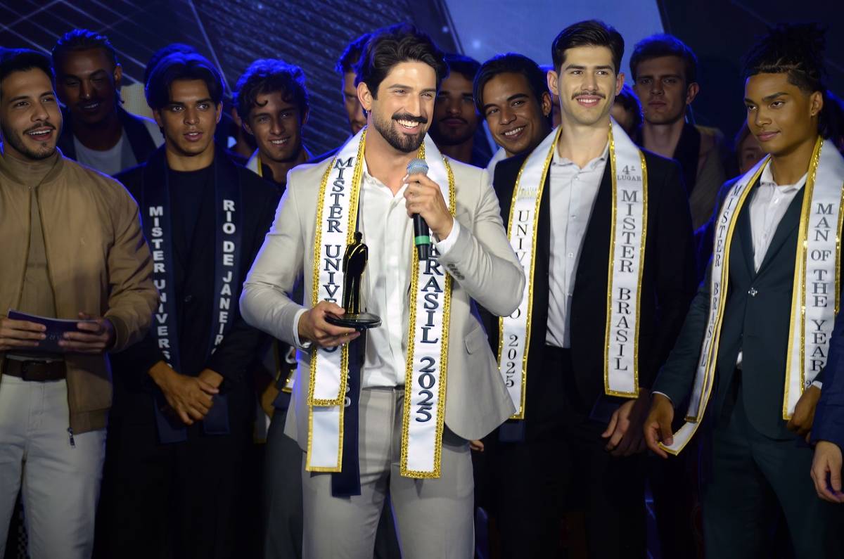 João Leone, de São Paulo, conquista Mister Brasil Universo 2025