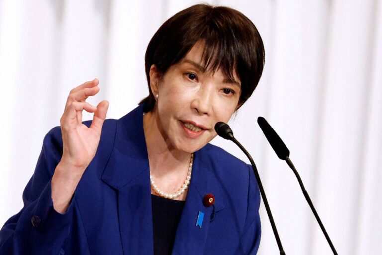 Sanae Takaichi é eleita para liderar o PDL e pode se tornar primeira-ministra do Japão
