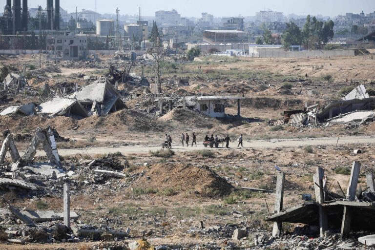 Reconstrução de Gaza exigirá US$ 70 bilhões