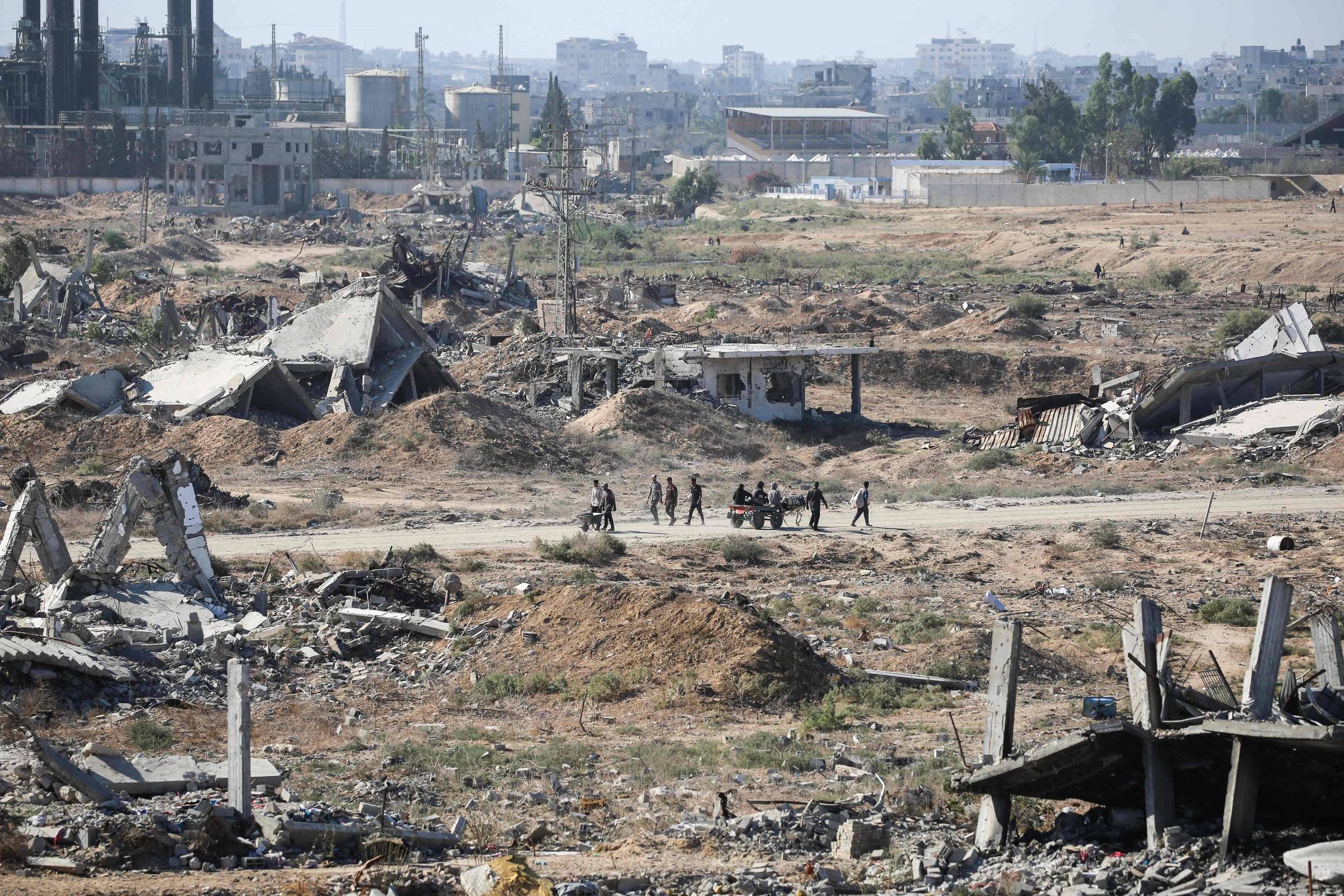 Reconstrução de Gaza exigirá US$ 70 bilhões