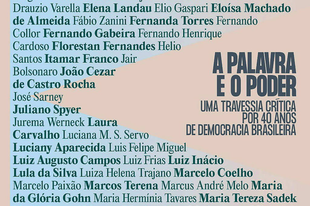 Lançamento de ‘A Palavra e o Poder’ no Rio de Janeiro