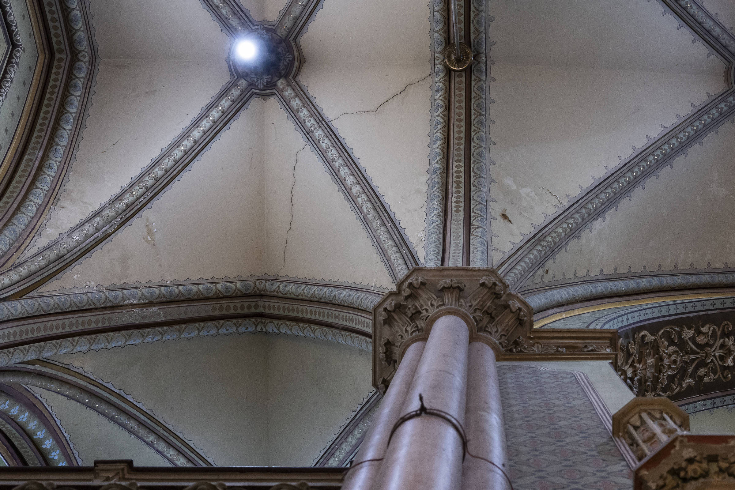Rachaduras na Basílica da Imaculada Conceição em Botafogo geram preocupação