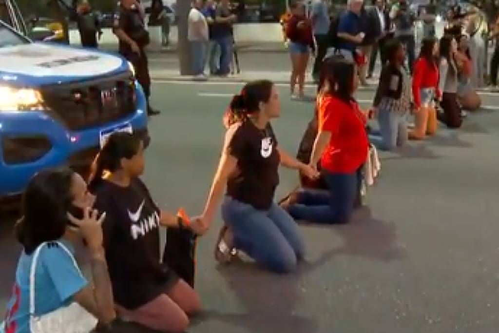 Protesto e homenagem refletem dor de ambos os lados da operação letal
