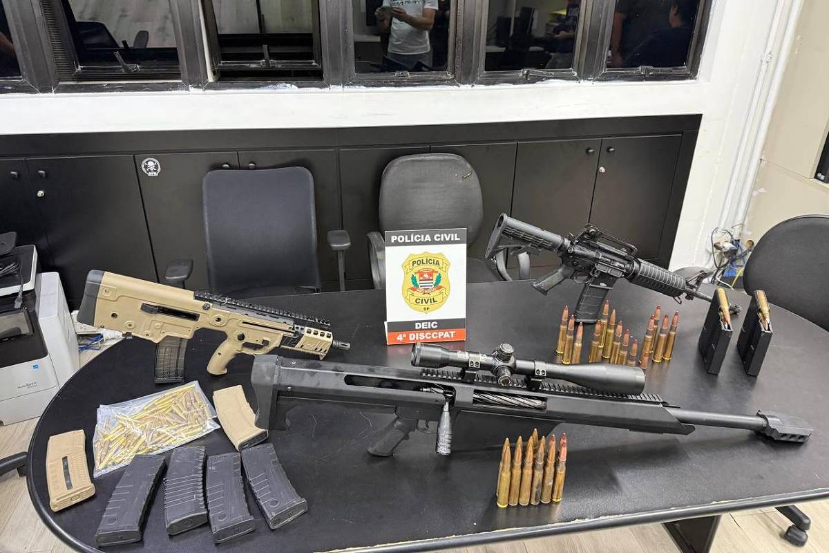 Casal é preso com arsenal para roubos na zona sul de São Paulo