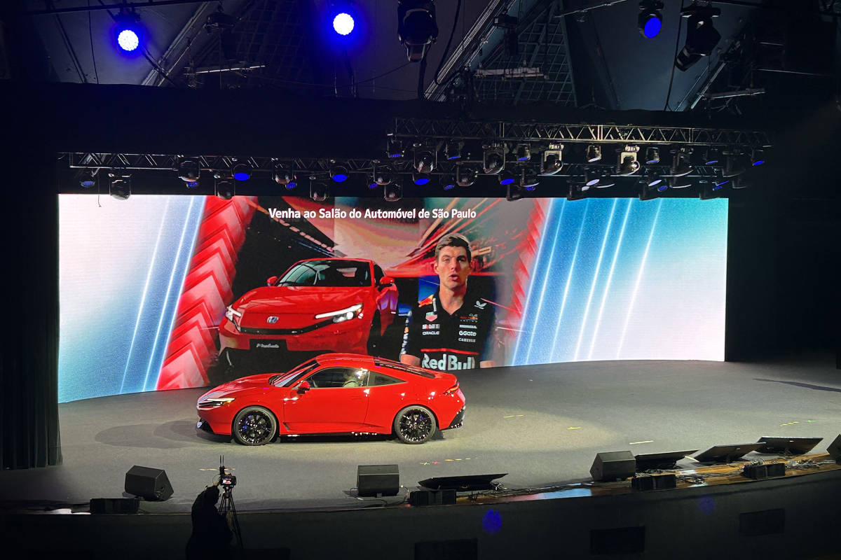 Nova geração do cupê Prelude da Honda é apresentada no Salão do Automóvel
