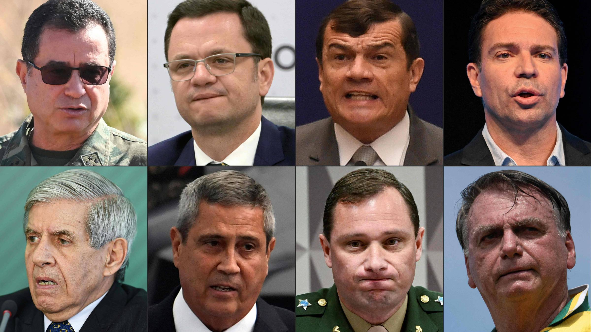 Generais Heleno e Paulo Sérgio em prisão incomum sob comando de oficial de patente inferior