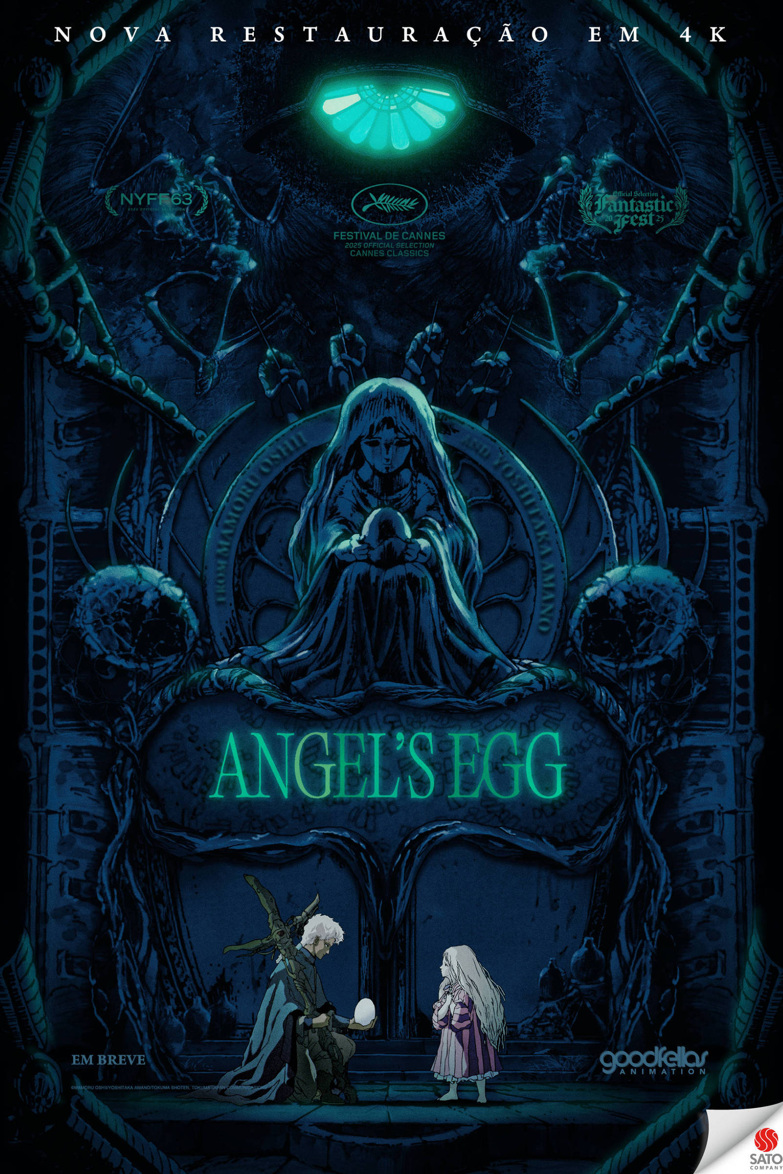 A restauração de ‘Angel’s Egg’ revela a riqueza dos animes 40 anos depois