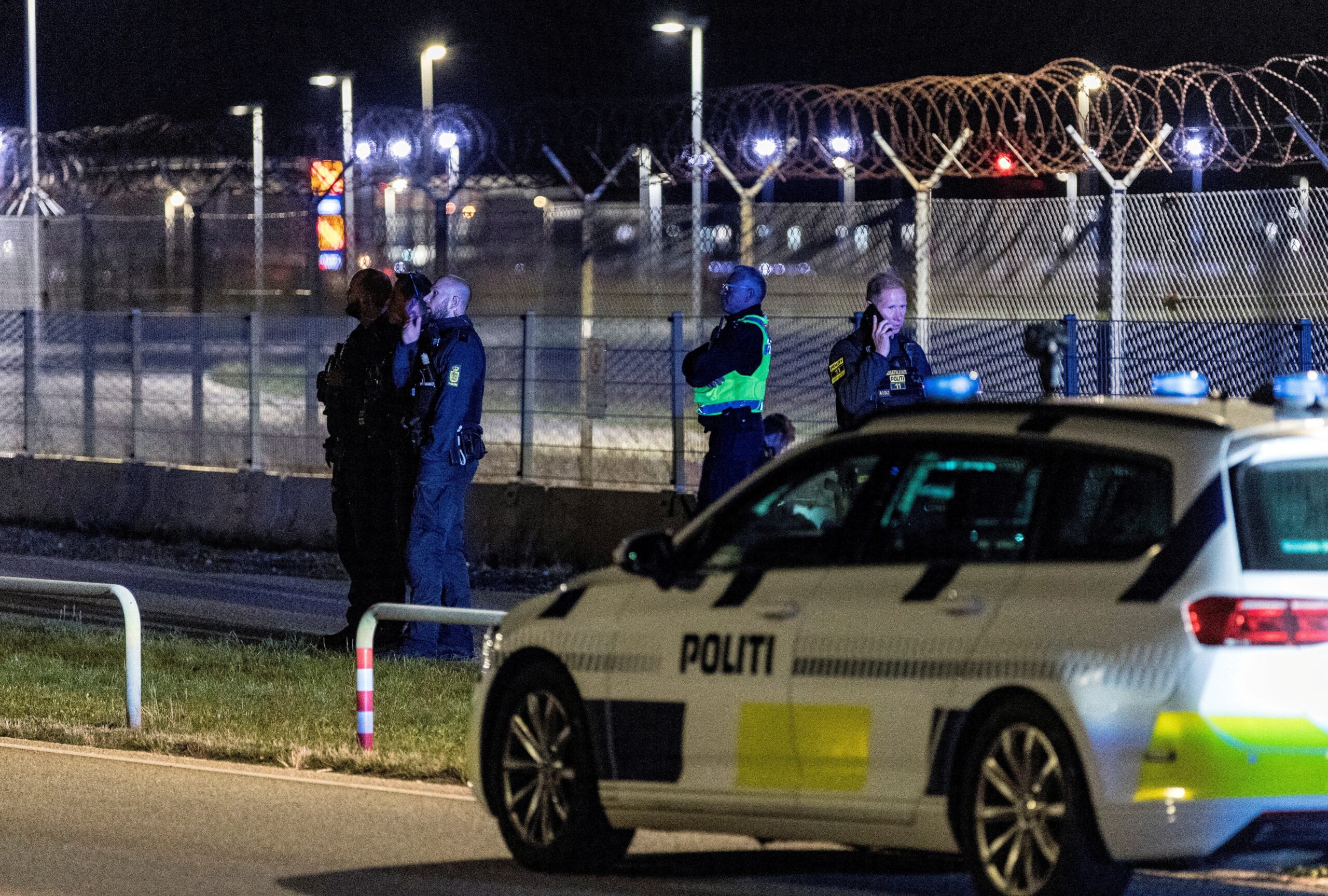 Fechamento de aeroporto na Dinamarca por drones
