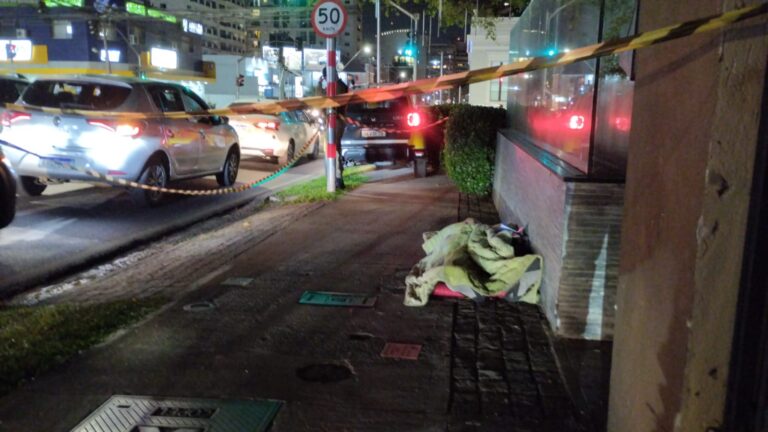 Corpo encontrado na Avenida do Batel gera mobilização em Curitiba