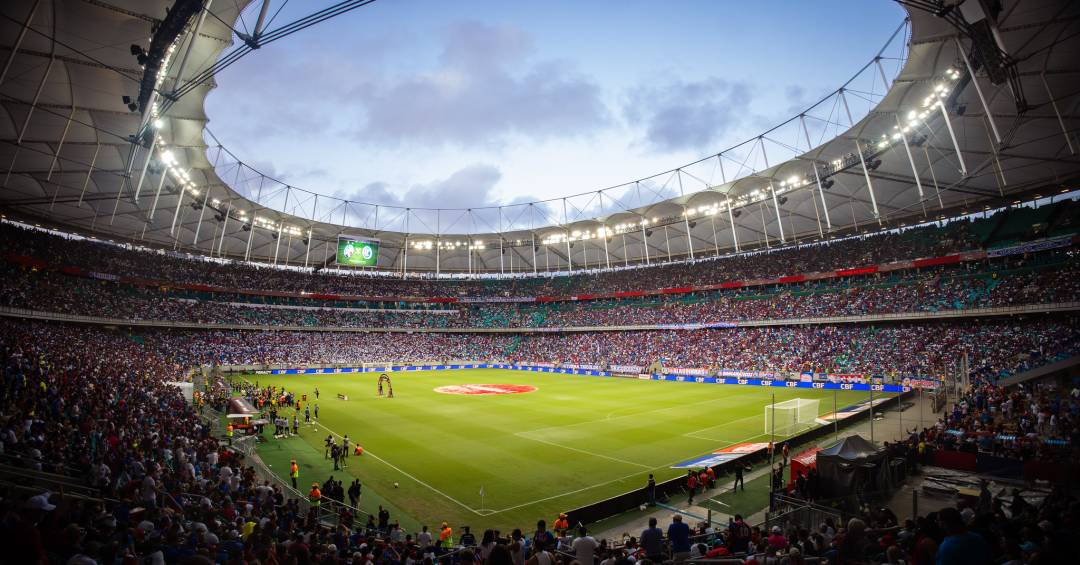 Confronto entre Bahia e Palmeiras no Brasileirão