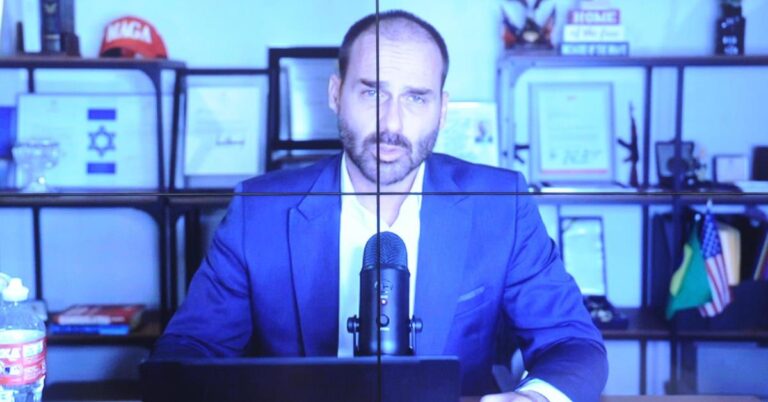 Eduardo Bolsonaro diz que sem anistia não haverá eleição