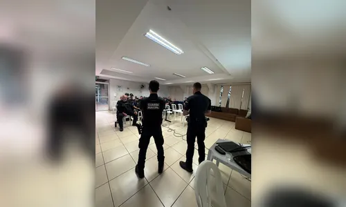 A Guarda Municipal de Arapongas realiza capacitação anual obrigatória