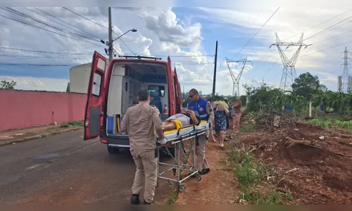 Adolescente ferido após atropelamento em Apucarana