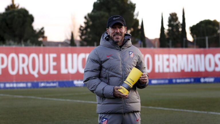 Simeone enfrenta pressão com má fase do Atlético de Madrid