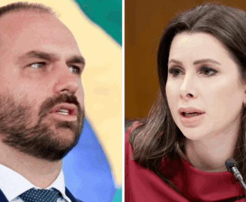 Eduardo Bolsonaro apoia candidatura de Carlos para o Senado em 2026
