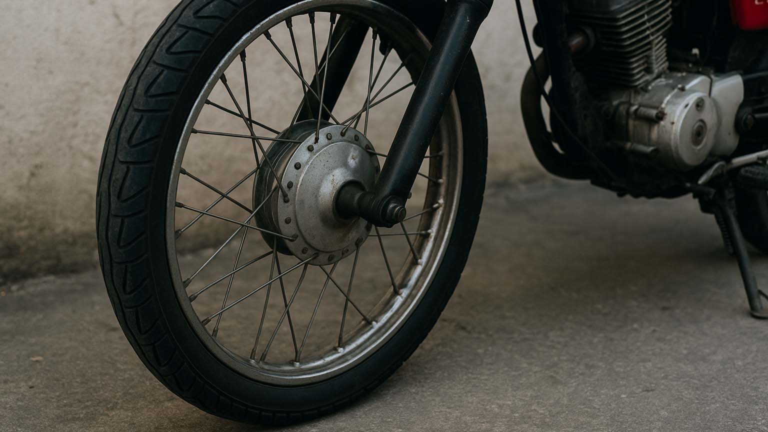Motocicleta furtada em Ivaiporã