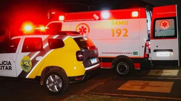 Surto psicótico em Jardim Alegre mobiliza Samu e PM