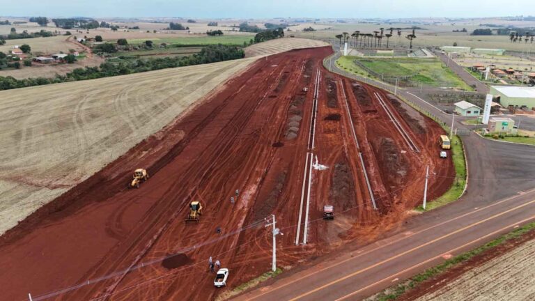 Ivaiporã melhora acesso e estacionamento para a 21ª Expovale