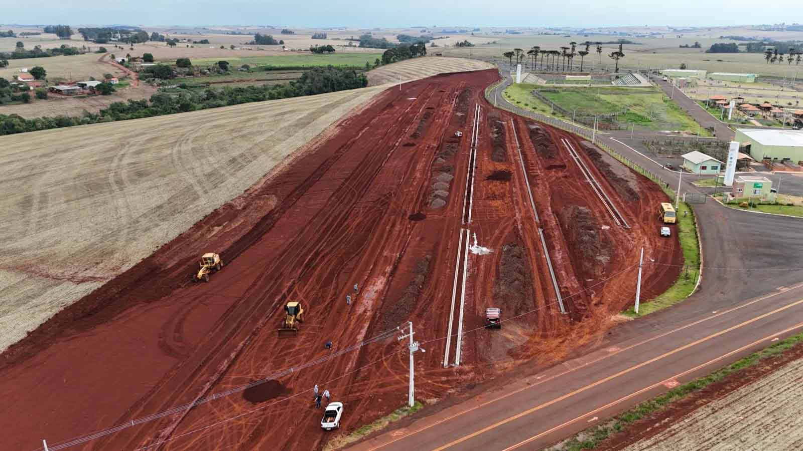 Ivaiporã melhora acesso e estacionamento para a 21ª Expovale