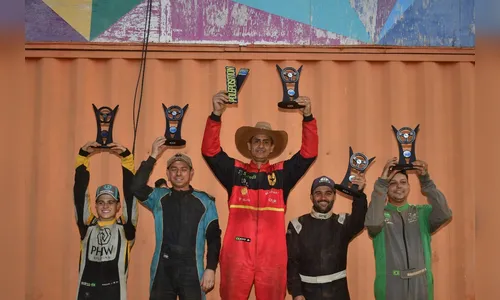 Piloto de Novo Itacolomi conquista título no paranaense de kartcross