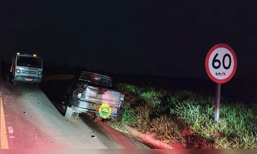 Acidente na PR-534 deixa dois feridos em Centenário do Sul