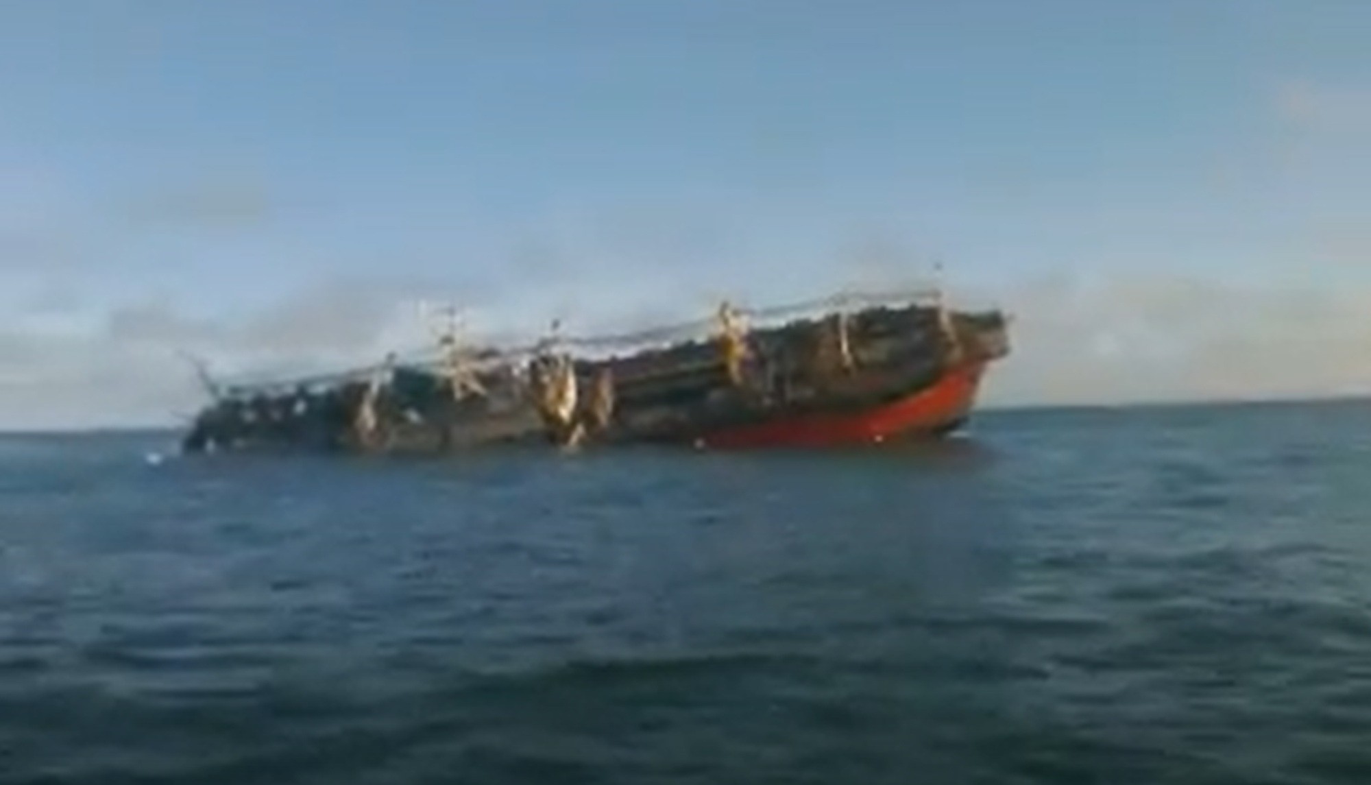 Vídeo não mostra navio chinês afundado por ordem do governo Milei