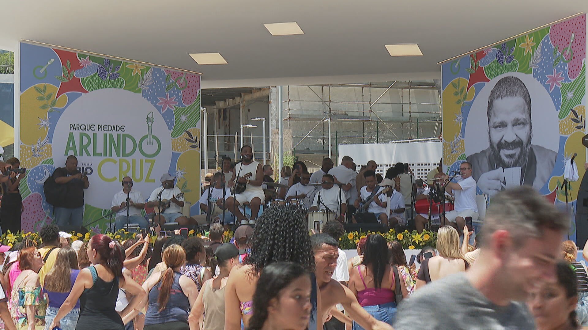 Inauguração do Parque Piedade Arlindo Cruz