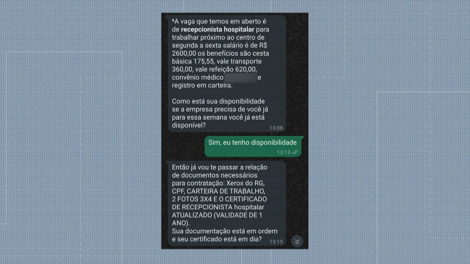 Golpistas se passam por recrutadores e aplicam golpe em candidatos a emprego