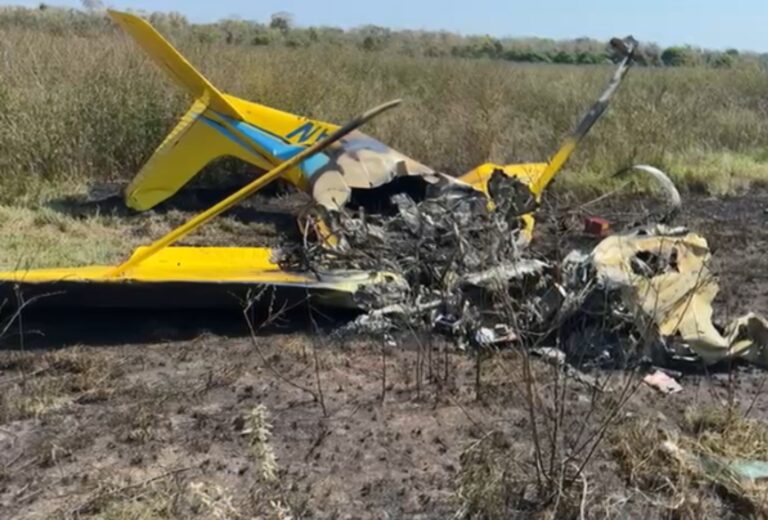Investigação aponta irregularidades em queda de avião no Pantanal
