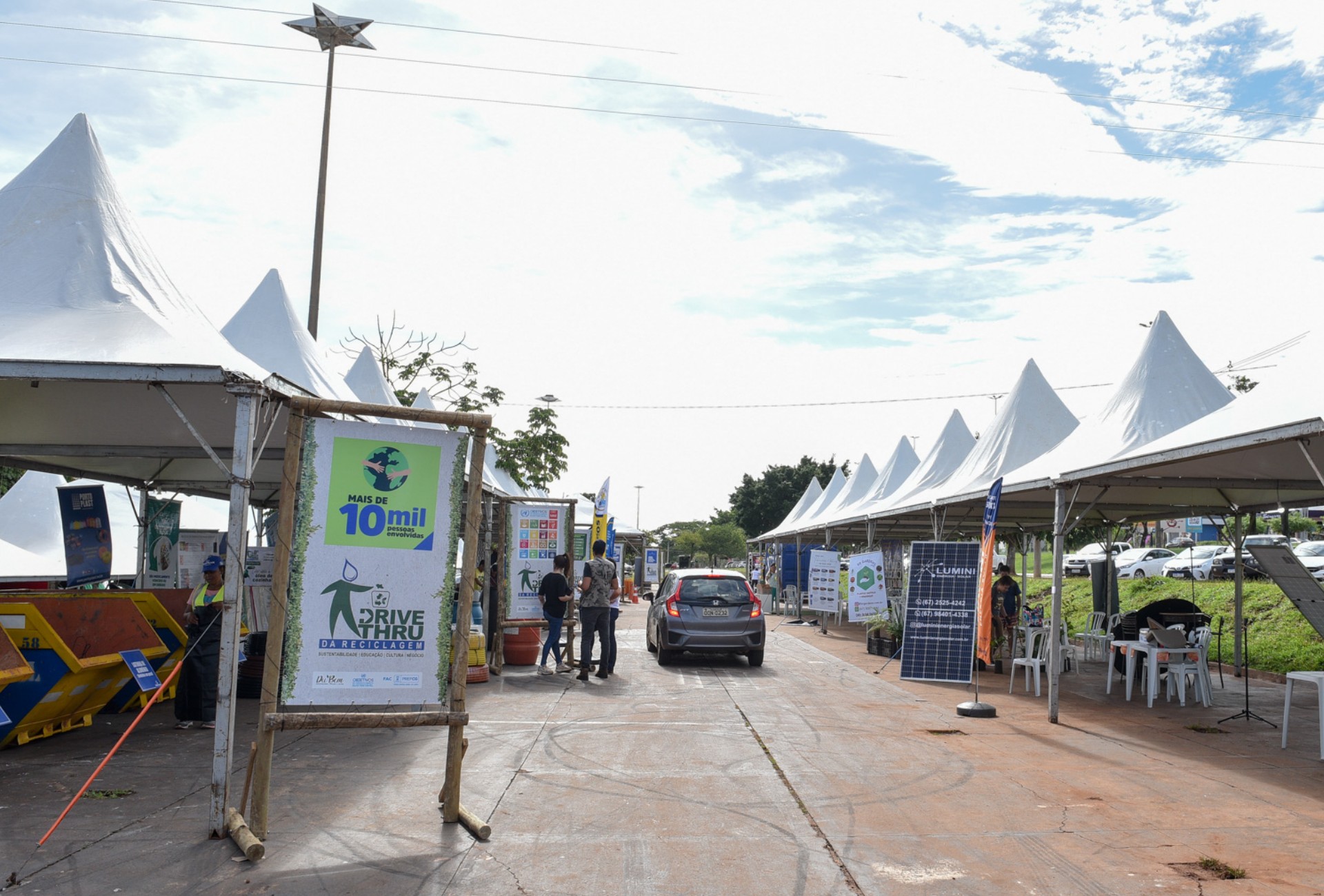 Drive Thru da reciclagem em Campo Grande: saiba o que levar