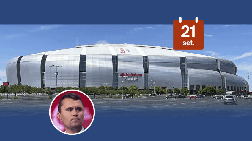 Despedida a Charlie Kirk contará com discurso de Trump e grande público