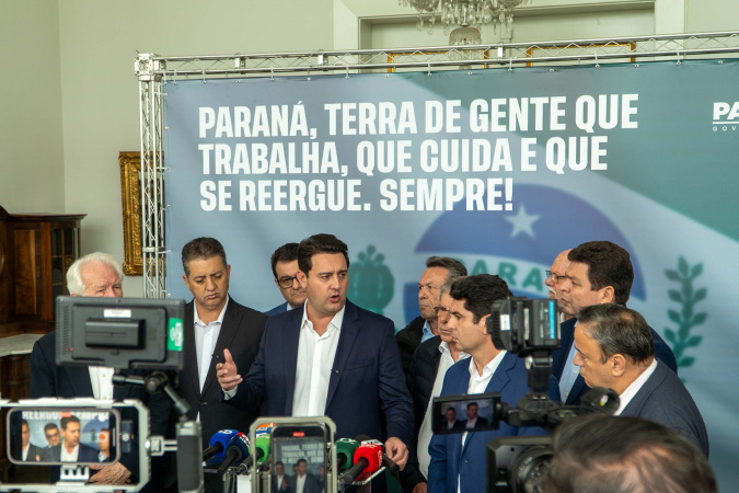 Governo Ratinho isenta tarifa de água para vítimas do tornado em Rio Bonito do Iguaçu