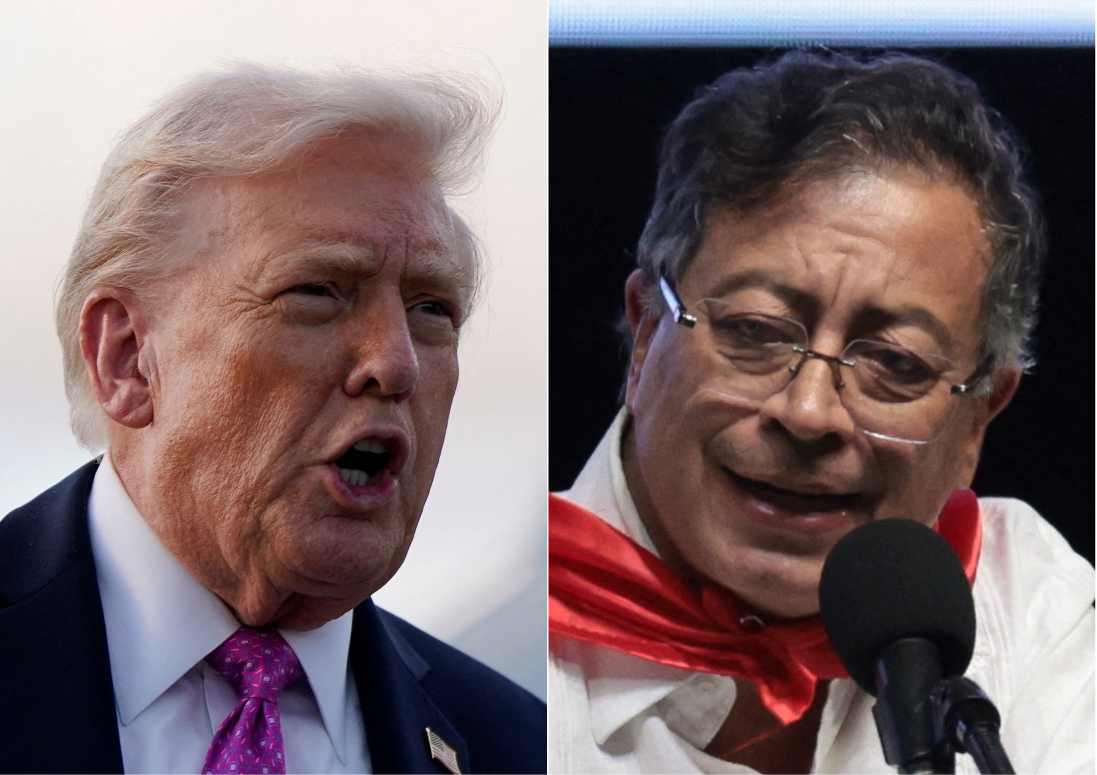 Trump chama Gustavo Petro de ‘traficante de drogas’
