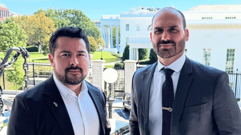 Moraes notifica Eduardo Bolsonaro por coação em processo judicial