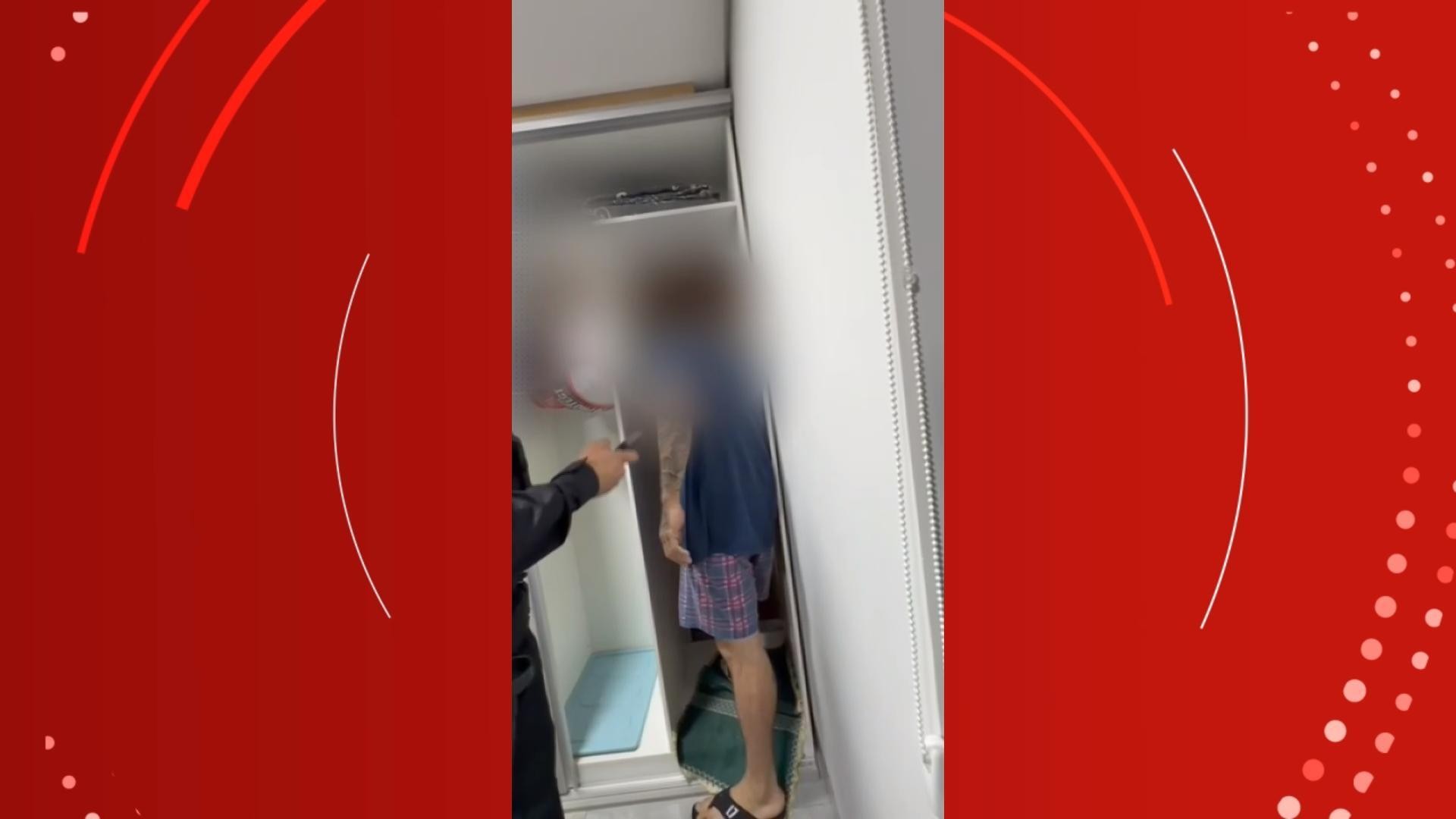 Passagem secreta em guarda-roupa revela estoque de anabolizantes ilegais no PR