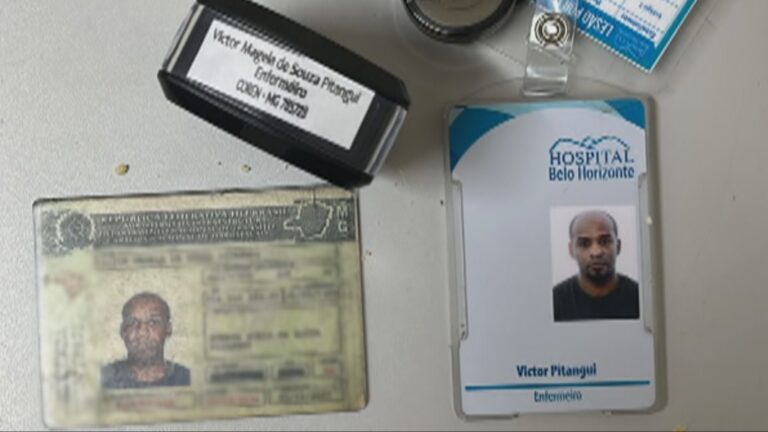 Estudante é preso por atuar como enfermeiro em BH com diploma falso