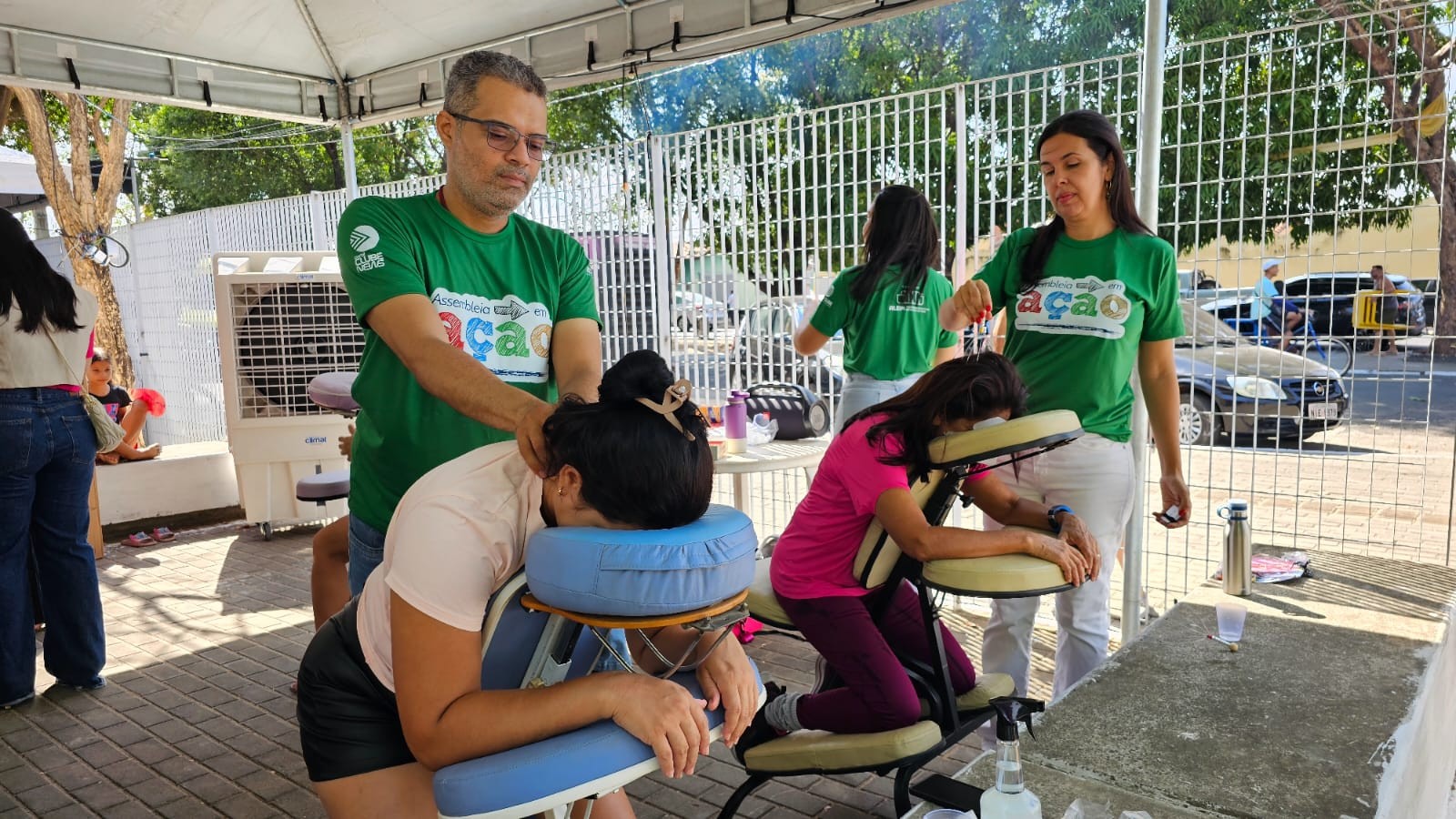 Assembleia em Ação oferece serviços de beleza e bem-estar em Teresina