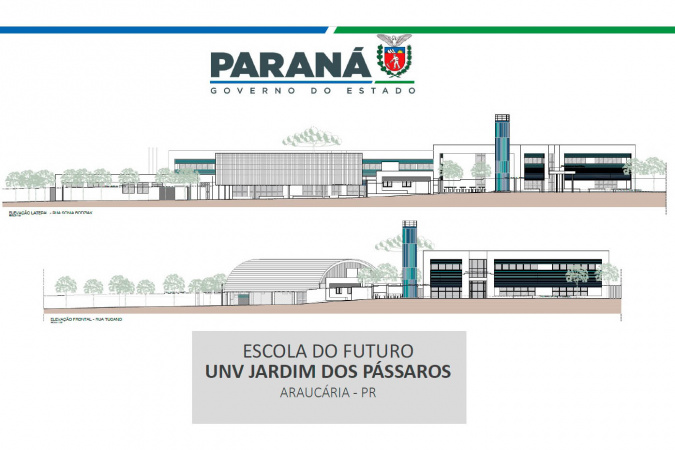 Nova escola em Araucária atenderá 1.500 alunos