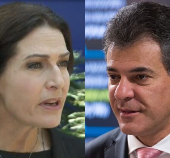 a jornalista Cristina Graeml e o deputado Beto Richa podem acabar no mesmo partido se a fusão entre Podemos e PSDB for confirmada (Foto: (Foto: Reprodução/ Redes Sociais e Marcelo Camargo/ Agência Brasil)