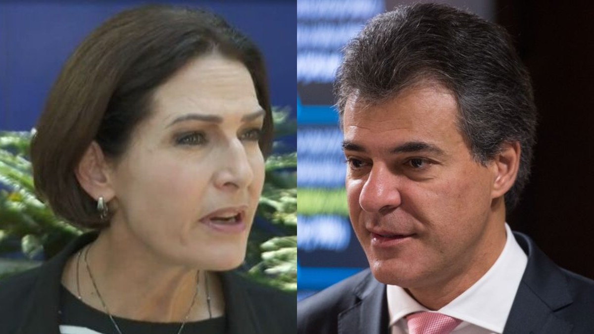 a jornalista Cristina Graeml e o deputado Beto Richa podem acabar no mesmo partido se a fusão entre Podemos e PSDB for confirmada (Foto: (Foto: Reprodução/ Redes Sociais e Marcelo Camargo/ Agência Brasil)