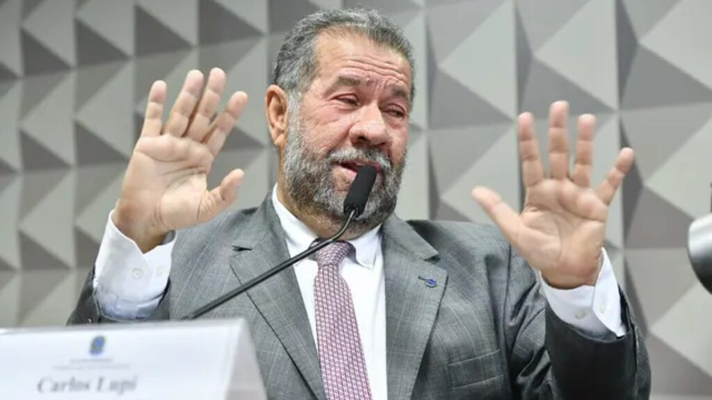 Carlos Lupi estava no Ministério da Previdência Social desde o início do terceiro mandato de Lula, em 2023 (Foto: Geraldo Magela/Agência Senado)