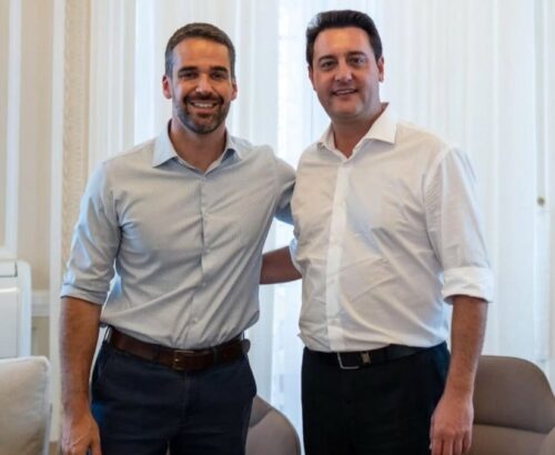 Ratinho Junior celebra chegada de Eduardo Leite ao PSD: “O Brasil precisa de homens que apostam no diálogo”