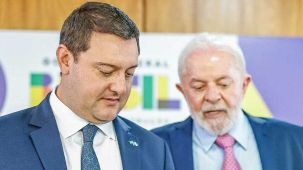O governador do Paraná, Ratinho Junior (PSD) aparece com um dos cotados para enfrentar o presidente Lula (PT) em 2026 (Foto: Ricardo Stuckert/ Presidência da República)