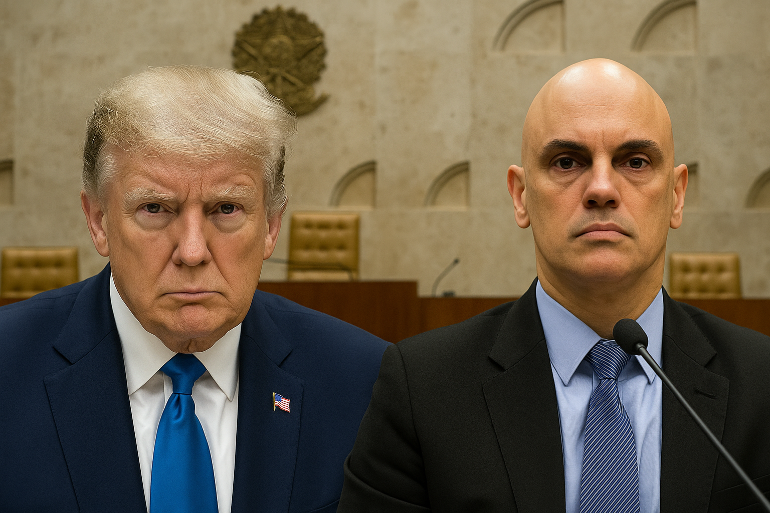 Trump Media e Rumble processam Moraes nos EUA por suposta censura extraterritorial