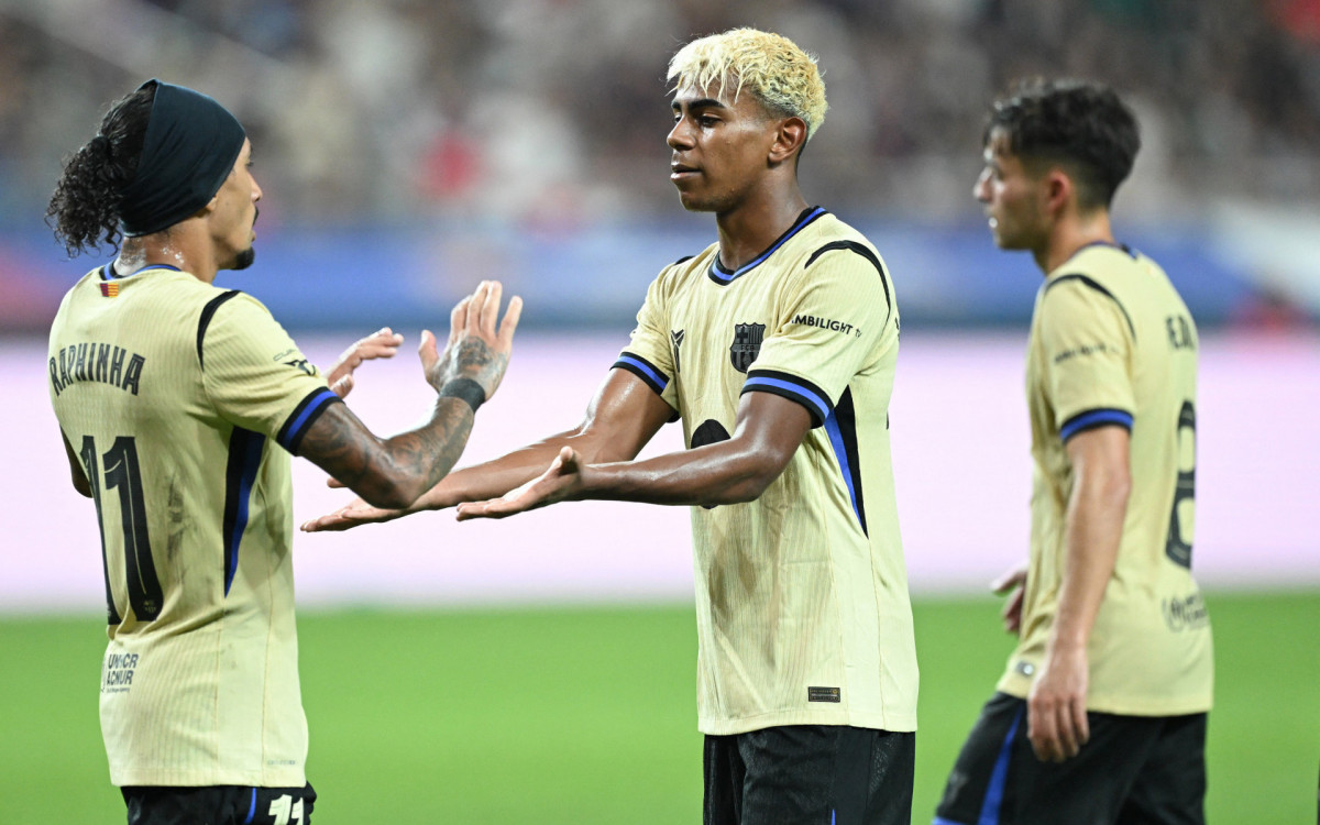 Yamal Responde com Gols: Barcelona Aplica 7 a 3 em Amistoso na Coreia do Sul